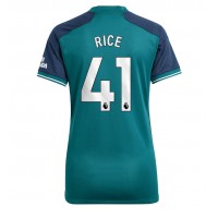 Arsenal Declan Rice #41 Tredjedrakt Dame 2023-24 Kortermet
